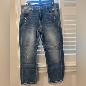Liverpool Crop Straight Jeans size 8/29